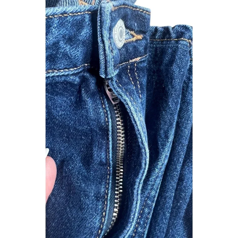We The Free People The Pacifica High Rise Slim Straight Leg Jeans Women Size 31 - Picture 14 of 14
